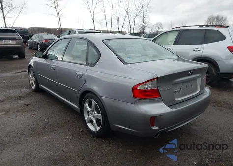2008 Subaru Legacy 2.5I from USA, damaged, VIN 4S3BL616X87227186